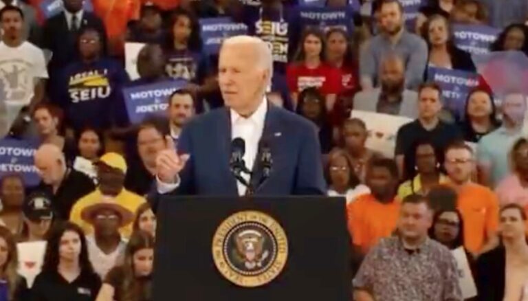 Biden Crowd Attacks Journalists Just as Trump’s MAGA Crowds Do, Biden Blames Media