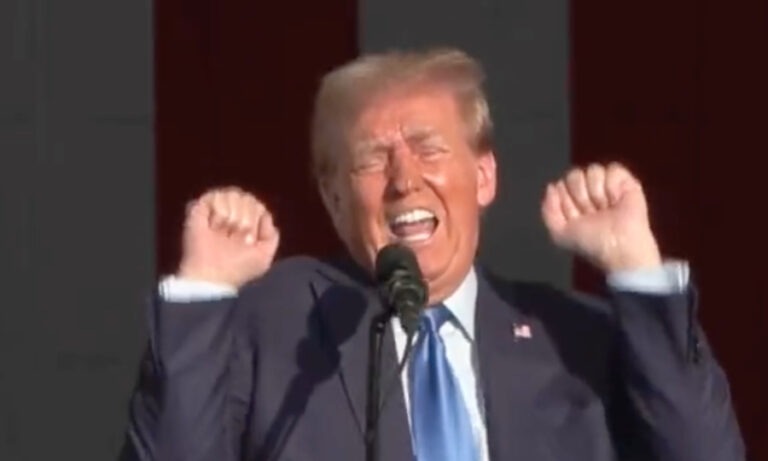 Trump Goes on Bizarre Incomprehensible Rant, Makes Strange Voices