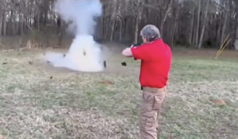 GOP Rep. Mike Collins of Georgia Shoots Up Ballot Drop Box