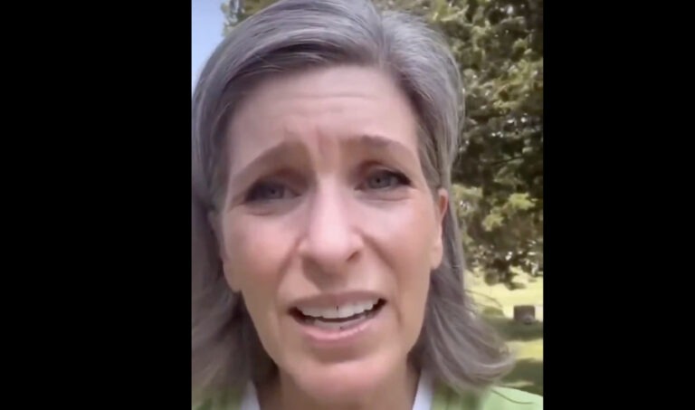 ‘Pro-Life’ Sen. Joni Ernst Mocks Dying People in Cemetery to Support Medicaid Cuts, Tells Them to ‘Embrace My Lord and Savior, Jesus Christ’