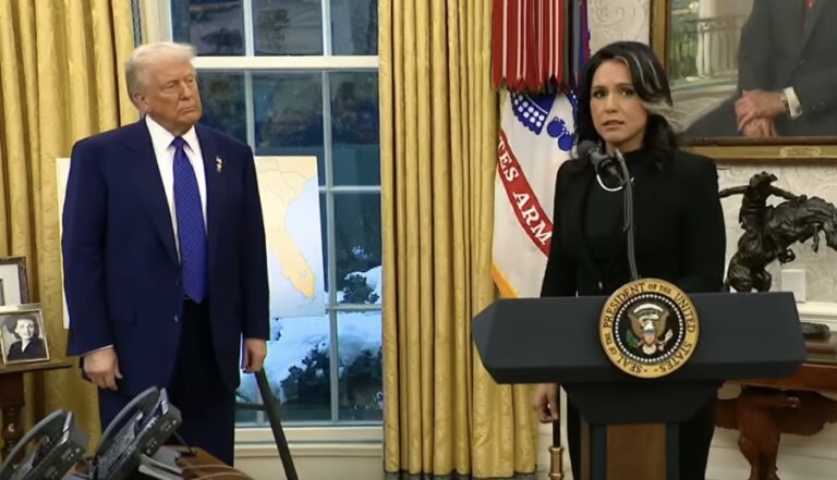 DNI Head Tulsi Gabbard Praises Trump for Releasing MLK Files — Including FBI Smears of MLK — Against the Wishes of MLK’s Children