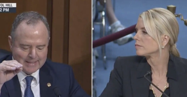 Sen Adam Schiff Lists All the Questions US Attorney General Pam Bondi Refuses to Answer at Hearing
