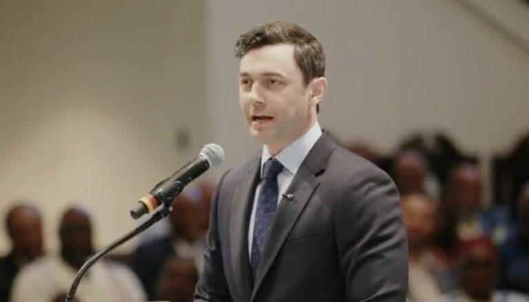 Sen. Jon Ossoff Calls Out Trump’s Fake Christianity