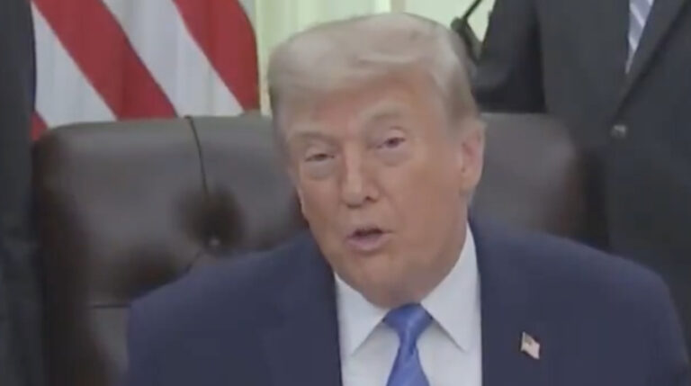 Video Montage of Trump Bragging About His Reflecting Pool Changes Before Catastrophe